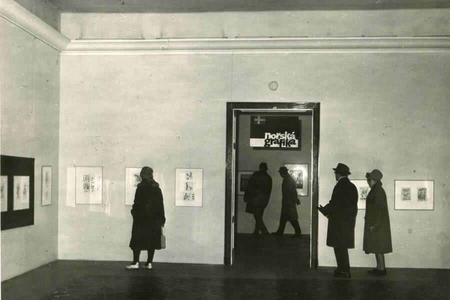 © Fotograf Jaroslav Hochman, Archiv Dům umění města Brna